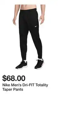 Sport Chek Nike Men's Dri-FIT Totality Taper Pants offer