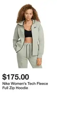 Sport Chek Nike Women's Tech Fleece Full Zip Hoodie offer