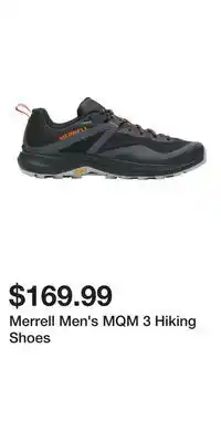 Sport Chek Merrell Men's MQM 3 Hiking Shoes offer