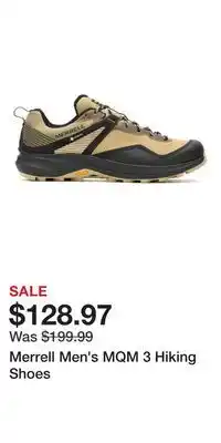 Sport Chek Merrell Men's MQM 3 Hiking Shoes offer