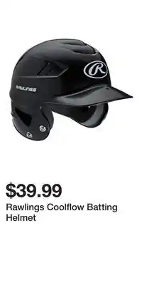 Sport Chek Rawlings Coolflow Batting Helmet offer