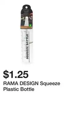 Dollarama RAMA DESIGN Squeeze Plastic Bottle offer