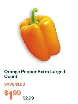 Voilà Orange Pepper Extra Large 1 Count offer