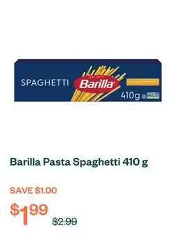 Voilà Barilla Pasta Spaghetti 410 g offer