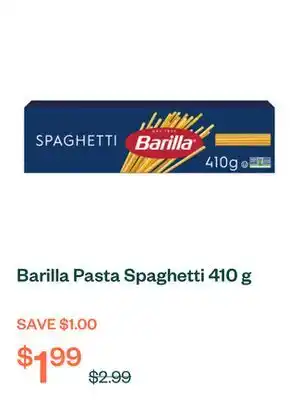 Voilà Barilla Pasta Spaghetti 410 g offer