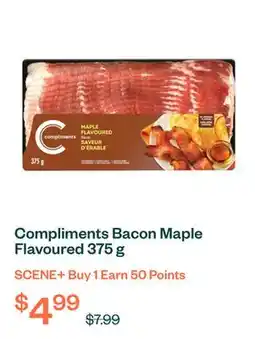 Voilà Compliments Bacon Maple Flavoured 375 g offer