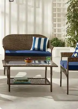 Walmart Pebbleton Wicker Table offer