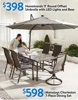 Walmart Mainstays Charleston 7-Piece Dining Set offer