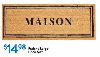 Walmart Fraîche Large Coco Mat offer