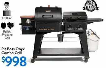 Walmart Pit Boss Onyx Combo Grill offer