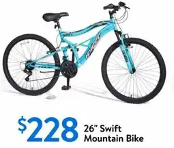 Walmart 26" Swift Mountain Bike offer