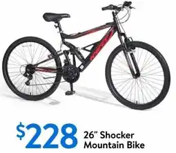 Walmart 26" Shocker Mountain Bike offer