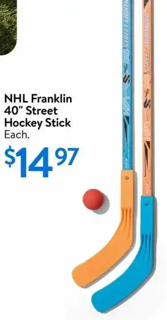 Walmart NHL Franklin 40" Street Hockey Stick offer