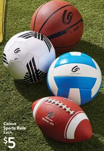 Walmart Coinus Sports Balls offer