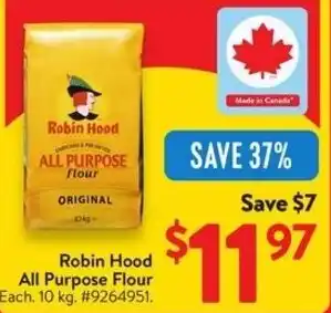 Walmart Robin Hood All Purpose Flour offer