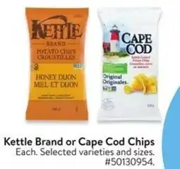 Walmart Kettle Brand or Cape Cod Chips offer