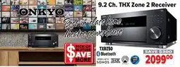 2001 Audio Video TXRZ50 ONKYO 9.2 Ch. THX Zone 2 Receiver offer