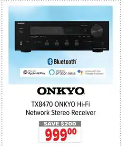 2001 Audio Video TX8470 ONKYO Hi-Fi Network Stereo Receiver offer