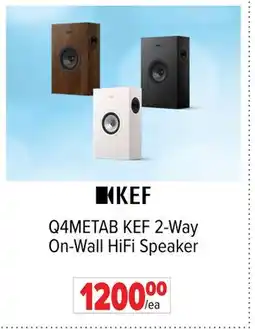 2001 Audio Video Q4METAB KEF 2-Way On-Wall HiFi Speaker offer