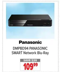 2001 Audio Video DMPBD94 PANASONIC SMART Network Blu-Ray offer