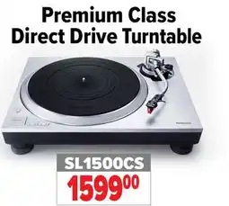 2001 Audio Video SL1500CS Premium Class Direct Drive Turntable offer