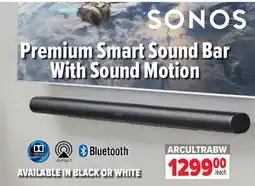 2001 Audio Video ARCULTRABW Premium Smart Sound Bar with Sound Motion offer