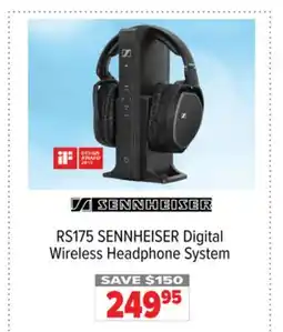 2001 Audio Video RS175 SENNHEISER Digital Wireless Headphone System offer