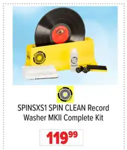 2001 Audio Video SPINSXS1 SPIN CLEAN Record Washer MKII Complete Kit offer