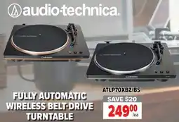 2001 Audio Video ATLP70XBZ/BS Fully Automatic Wireless Belt-Drive Turntable offer