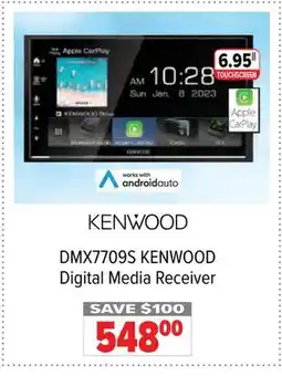 2001 Audio Video DMX7709S KENWOOD Digital Media Receiver offer