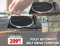 2001 Audio Video ATLP70XBTBTZ/BS FULLY AUTOMATIC BELT-DRIVE TURNTABLE offer