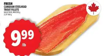 Metro FRESH CANADIAN STEELHEAD TROUT FILLETS offer