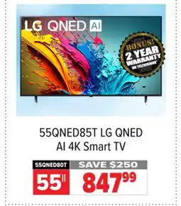 2001 Audio Video 55QNED85T 55 QNED AI 4K Smart TV offer