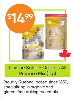 Healthy Planet Cuisine Soleil - Organic All Purpose Mix offer