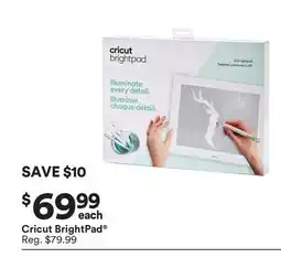 Michaels Cricut BrightPad offer