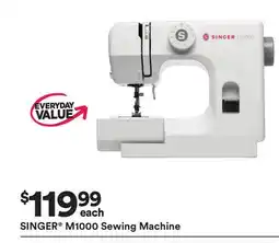 Michaels SINGER M1000 Sewing Machine offer