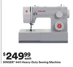 Michaels SINGER 4411 Heavy-Duty Sewing Machine offer