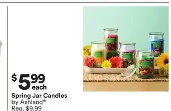 Michaels Spring Jar Candles by Ashland offer