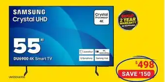 Visions Electronics 55 4K Smart Crystal UHD TV offer