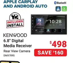 Visions Electronics Kenwood 6.8 Digital Media Receiver offer