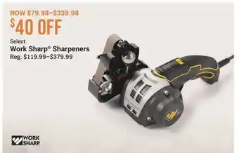 Cabela's Select Work Sharp Sharpeners offer