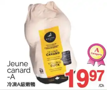 T&T Supermarket JEUNE CANARD-A offer