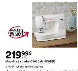 Michaels Machine à coudre c5650 de SINGEr offer