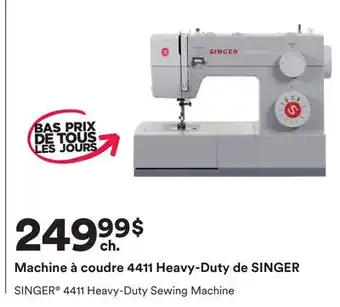 Michaels Machine à coudre 4411 heavy-Duty de SINGER offer