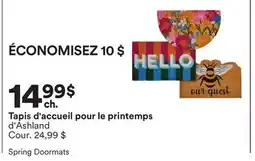 Michaels Tapis d'accueil pour le printemps d'Ashland offer