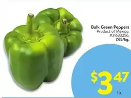 Walmart Bulk Green Peppers offer