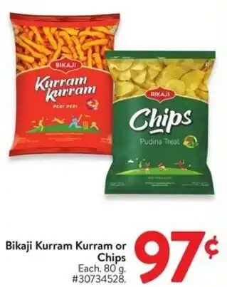 Walmart Bikaji kurram kurram or chips offer