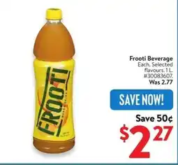 Walmart Frooti Beverage offer