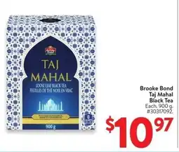 Walmart Brooke Bond Taj Mahal Black Tea offer