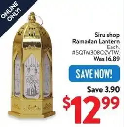 Walmart Siruishop Ramadan Lantern Each offer